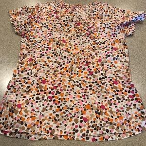 Koi Multicolor scrub top